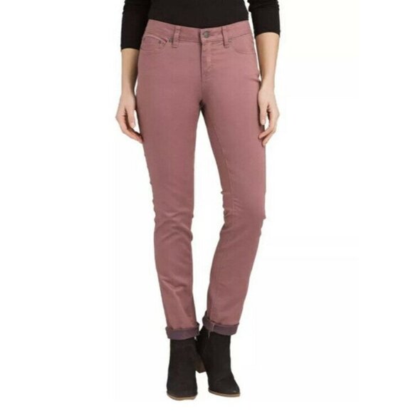 Prana Women's Plus 18 Kayla Dark Mauve Straight - Picture 2 of 12